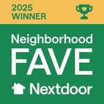 Nextdoor Neighborhood Fave 2025 winner